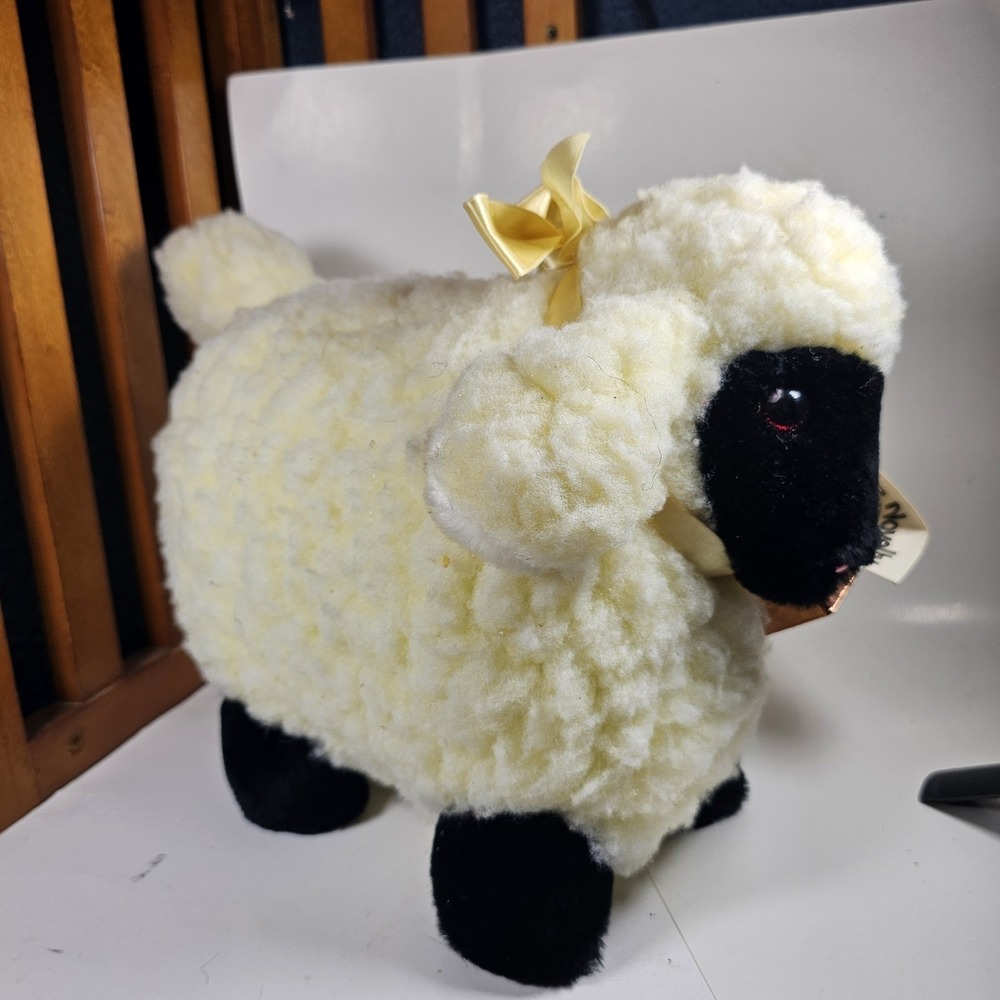 Gerber Precious Plush Large Lamb Sheep  21" Atlanta Novelty Vintage 80s